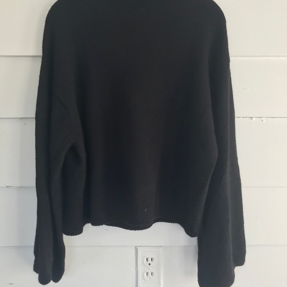NWOT Anne Klein mock neck wide sleeve sweater - Picture 4 of 4